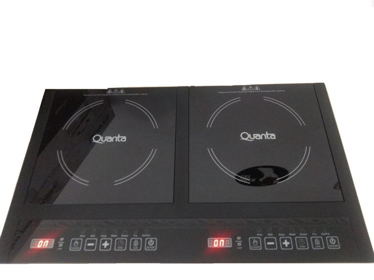 Fogão Elétrico Indução De Mesa 2 Bocas Quanta Qtfgi270 220v Menor preço em Fogão Elétrico Indução De Mesa 2 Bocas Quanta Qtfgi270 220v