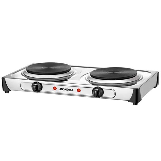 Imagem de Fogão Elétrico Mondial Fast Cook Dual FE-03 Inox - 220V