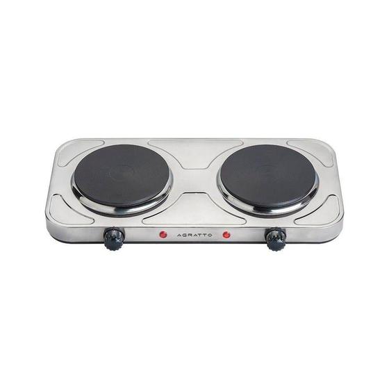 Fogao Eletrico Portatil Mesa 2 Bocas Camping 220v Menor preço em Fogao Eletrico Portatil Mesa 2 Bocas Camping 220v