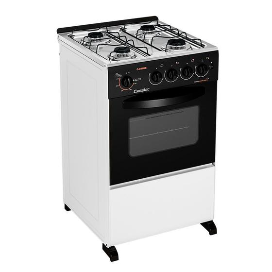 Imagem de Fogão Esmaltec 4 Bocas Caribe Acendimento Automático 4112