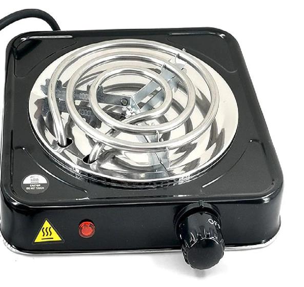 Imagem de Fogão Fogareiro Elétrico 1 boca Portátil Pratico Espiral Camping Lazer 220v