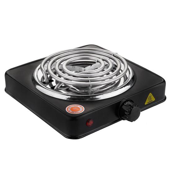 Imagem de Fogão Fogareiro Elétrico Uma Boca Espiral Portátil Pratico Cooktop