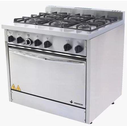 Fogão Forno Venâncio Don Bidone 6 Bocas Fdb6f A Gás Menor preço em Fogão Forno Venâncio Don Bidone 6 Bocas Fdb6f A Gás