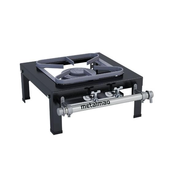 Fogão 1 Bocas Metalmaq Preto - S2020m1 Fogão 1 Bocas Metalmaq Preto - S2020m1
