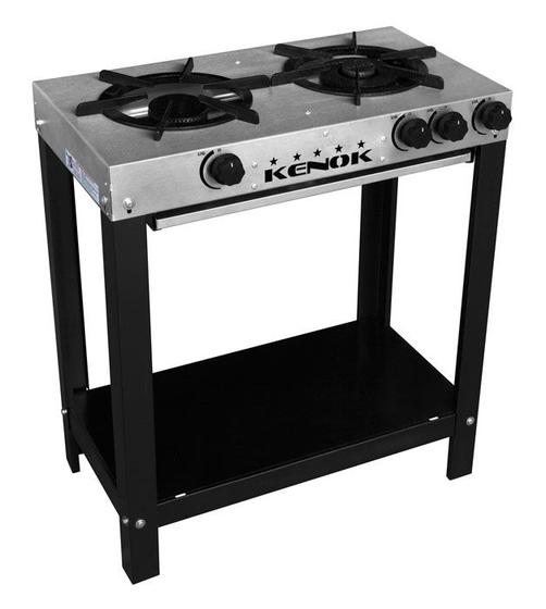 Fogão Industrial 2 Bocas 30x30 Inox Baixa Pressão Lustro Menor preço em Fogão Industrial 2 Bocas 30x30 Inox Baixa Pressão Lustro