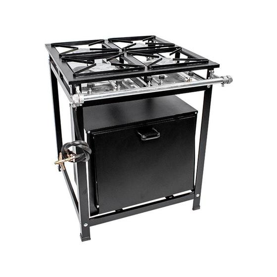 Fogão Industrial 4 Bocas 30x30 Alta Pressão P4 Com Forno Gastromixx é boa?
