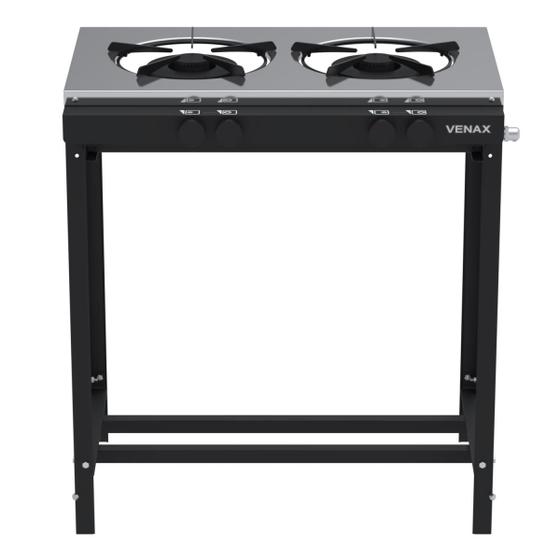 Fogão 2 Bocas Venax Cinza – Fi 230