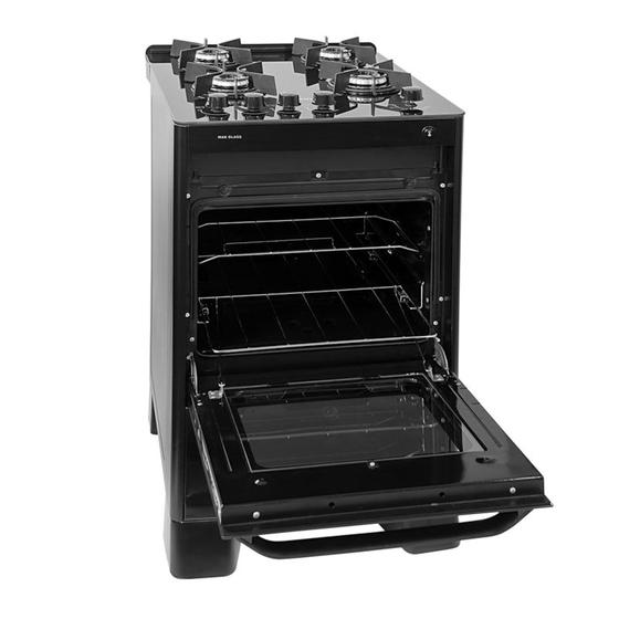 Fogão 4 Bocas Suggar Max Glass Preto Mesa em Vidro - Bivolt - Fgvmg410pt Fogão 4 Bocas Suggar Max Glass Preto Mesa em Vidro - Bivolt - Fgvmg410pt