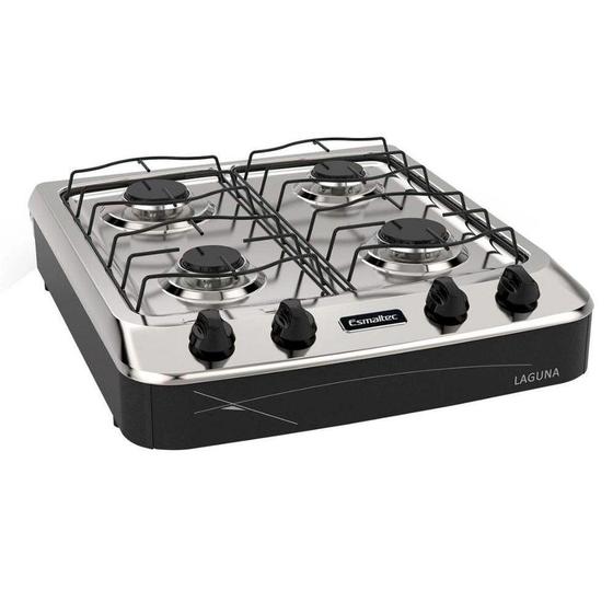 FogAo PortAtil Esmaltec Laguna 4 Bocas Manual Mesa em AAo Inox é boa?