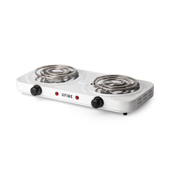 Imagem de Fogareiro Elétrico 2 Bocas Cooktop De Mesa Xfire 2000w 220v