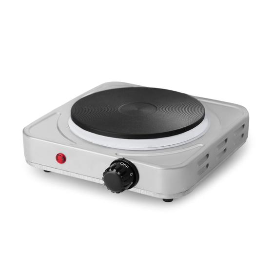 Fogareiro Elétrico Cooktop Chapa 1 Boca Camping Portátil Menor preço em Fogareiro Elétrico Cooktop Chapa 1 Boca Camping Portátil