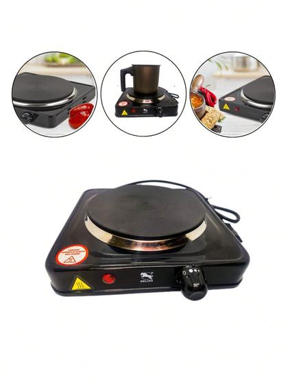 Imagem de Fogareiro Elétrico Uma Boca Fogao Portátil Camping Multiuso 110V/220V Cooktop Elétrico Para Cozinha