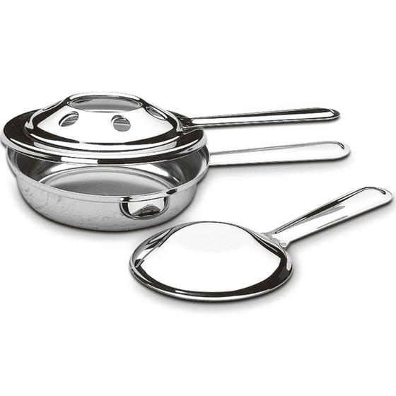 Fogareiro Grande Abafador Plátanos Inox Queimador Rechaud Menor preço em Fogareiro Grande Abafador Plátanos Inox Queimador Rechaud