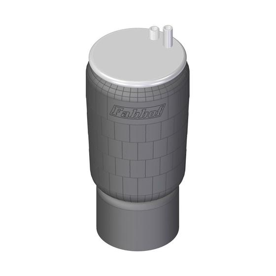 Imagem de Fole Pneumático Suspensão Eixo c Sensor/Base MB Actros