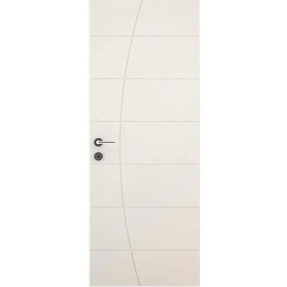 Folha de Porta em Mdf Pré Pintada Elegance 210x80cm Branca Menor preço em Folha de Porta em Mdf Pré Pintada Elegance 210x80cm Branca