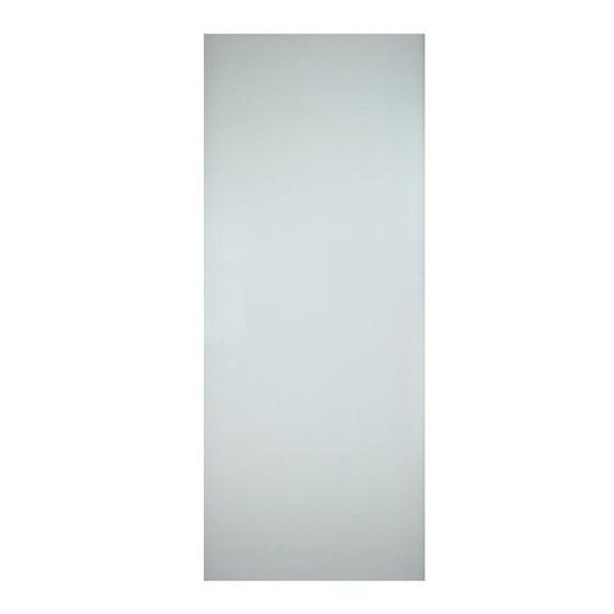 Imagem de Folha de Porta Lisa Prime 92cm X 210cm Rodam Branco