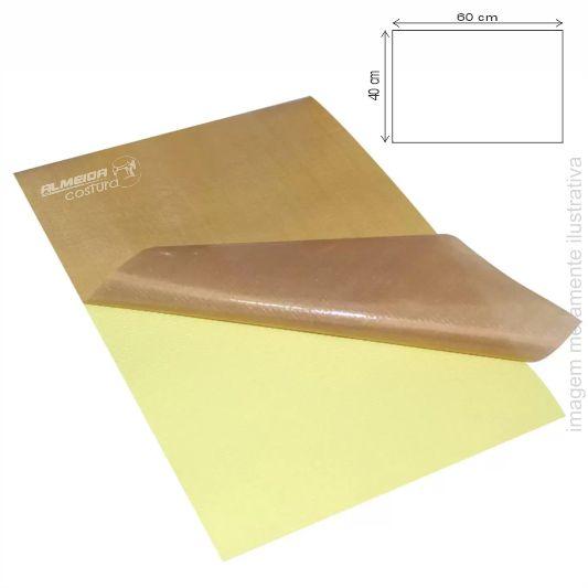 Imagem de Folha fita de teflon adesiva para prensa térmica - 40 x 60 cm x 0,13 mm