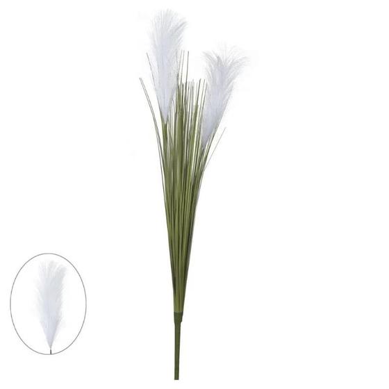 Imagem de Folhagem Capim dos Pampas Pluma Branco 65cm