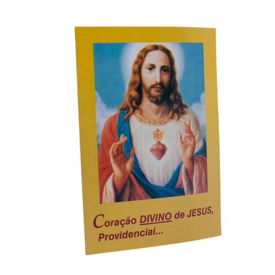 Imagem de Folheto Oração Coração Divino de Jesus, Providenciai...