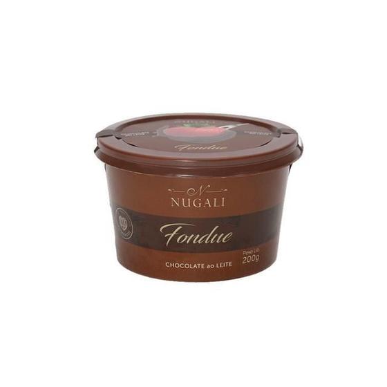 Fondue De Chocolate Ao Leite 45 Cacau 200G Nugali Chocolate