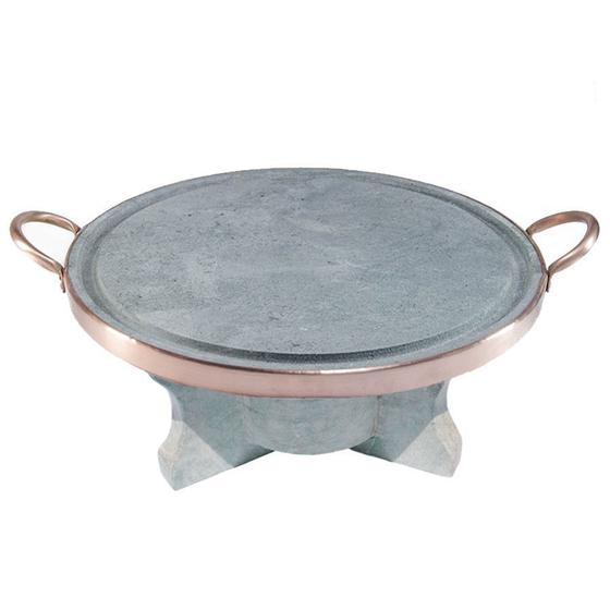Fondue De Pedra Sabão Grelha 32 Cm Menor preço em Fondue De Pedra Sabão Grelha 32 Cm