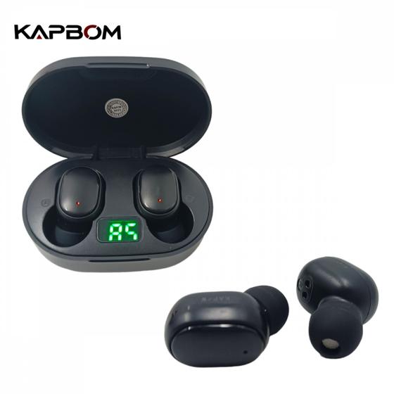 Imagem de Fone Auricular Digital HD Bluetooth Kapbom KA-E6S