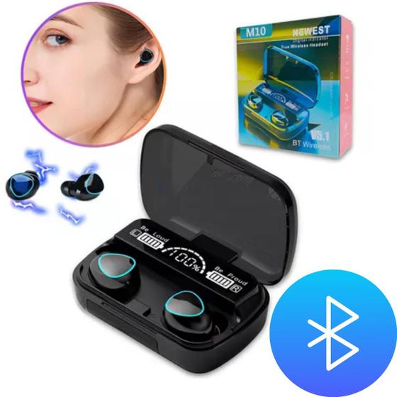 Imagem de Fone Bluetooth 5.3 Original com Design Moderno e Eficiente