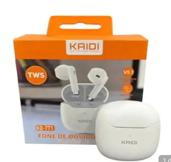 Imagem de Fone Bluetooth (Sem Fio) Kaidi TWS Smart Touch V5.1 Kd-771