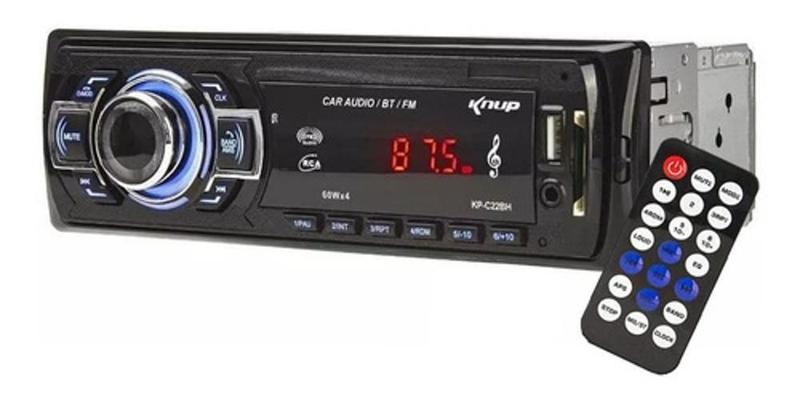 Imagem de Fone Bluetooth USB e Cartão SD - Knup KP-C22BH