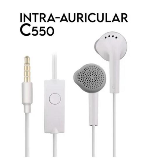 Imagem de Fone Com Microfone C550 Com Fio Intra-auricular Android