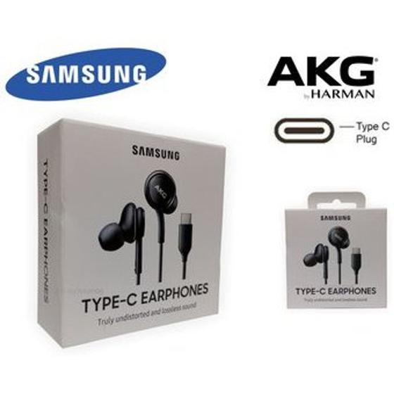 Fone Com Microfone Entrada Tipo C AKG Samsung Original Menor preço em Fone Com Microfone Entrada Tipo C AKG Samsung Original