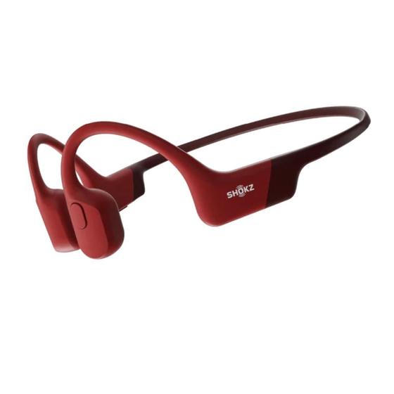 Imagem de Fone de Condução Óssea Shokz OpenRun Vermelho