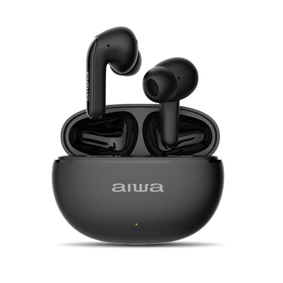 Imagem de Fone de Ouvido Aiwa Earbud EB-01-B Bluetooth Preto AWS-EB-01-B