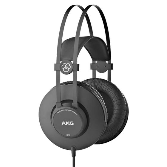 Imagem de Fone de ouvido AKG K52 - Headphone Monitor Profissional Preto