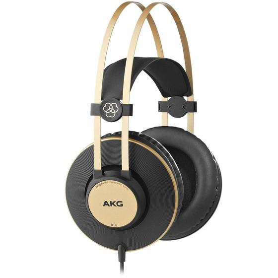 Imagem de Fone de Ouvido AKG K92, Profissional, Preto e Dourado - 64726