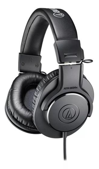 Imagem de Fone De Ouvido Ath-m20x Audio-technica M-series Over-ear Bk