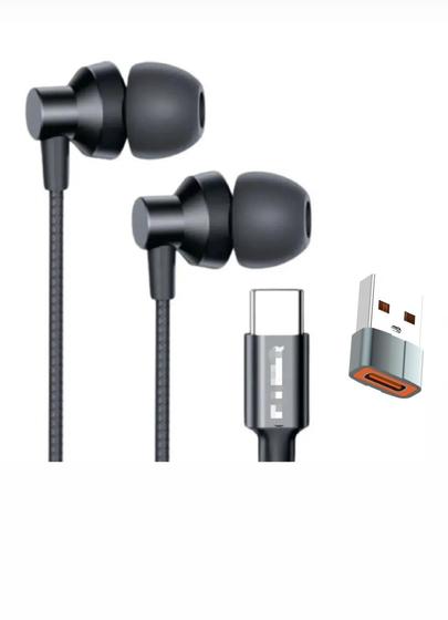 Imagem de Fone de ouvido auricular ,conexão USB ou Tipo C,Samsung S24/S23/notebook pc Tablet Todos Modelos