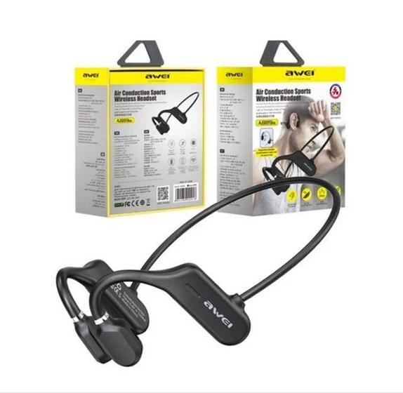 Fone De Ouvido Bluetooth 5.0 Awei A889bl Sport Original Menor preço em Fone De Ouvido Bluetooth 5.0 Awei A889bl Sport Original