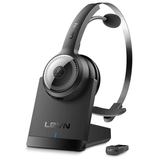 Imagem de Fone de Ouvido Bluetooth 5.0 LEVN Sem Fio com Microfone - 35 Horas de Bateria