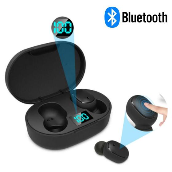 Imagem de Fone de Ouvido Bluetooth 5.0 Sem Fio Tws Compatível Samsung Iphone Motorola - Altomex