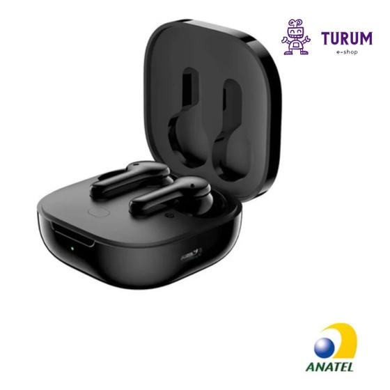 Imagem de Fone De Ouvido Bluetooth 5.0 T13 QCY Preto Sem fio Wireless Para Celular