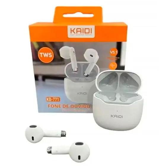 Imagem de Fone De Ouvido Bluetooth 5.1 Sem Fio Kaidi Tws Kd-771