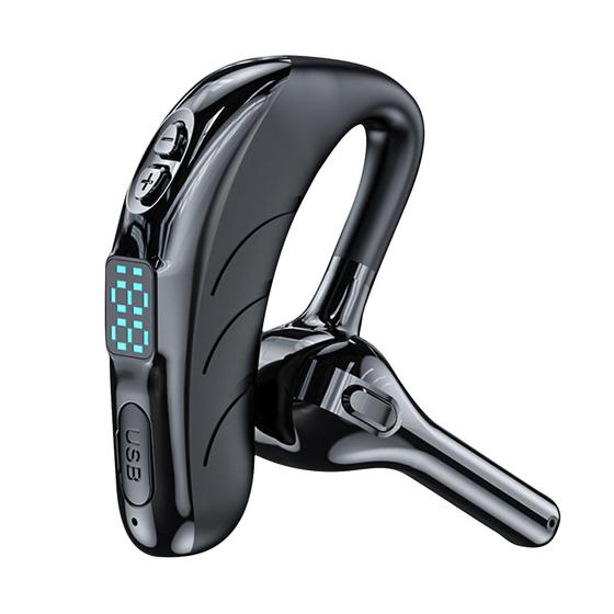 Imagem de Fone de Ouvido Bluetooth 5.2 com Microfone - Display LED e à Prova D'Água