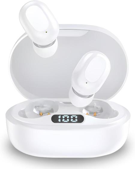 Imagem de Fone De Ouvido Bluetooth 5.3 Kaidi Kd-7101 Sem fio Tws In Ear - Branco