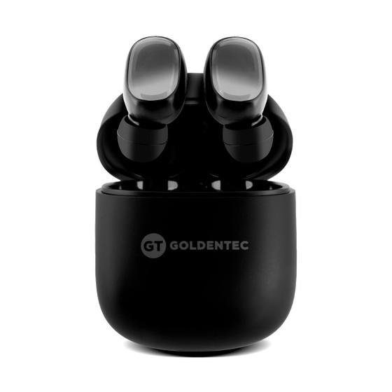 Imagem de Fone de Ouvido Bluetooth 5.3 TWS GT Drop Cor Preto Goldentec