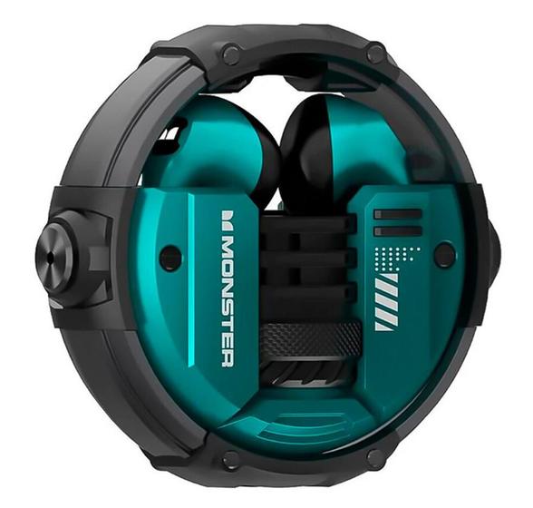 Imagem de Fone De Ouvido Bluetooth 5.4 Gamer Airmars Monster Verde - XKT10