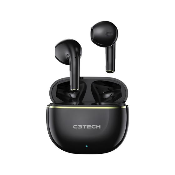 Imagem de Fone De Ouvido Bluetooth C3Tech EP-TWS-30BK Preto