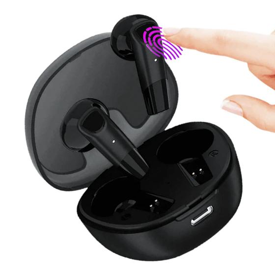 Imagem de Fone De Ouvido Bluetooth Conexão Sem Fio C 5.3 Fone e Case LE2418