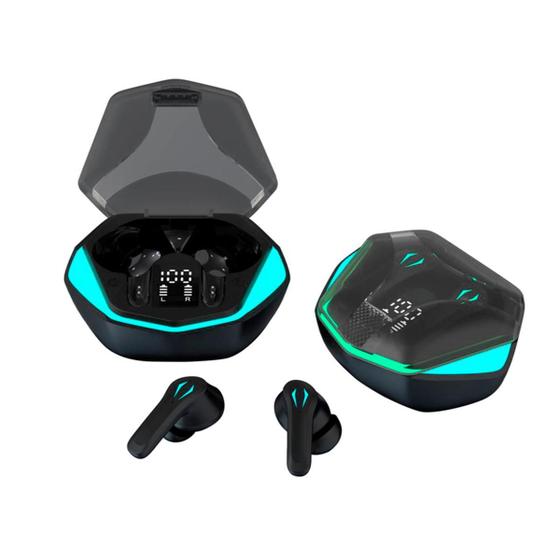 Imagem de Fone de Ouvido Bluetooth Gamer AGold Pro Preto