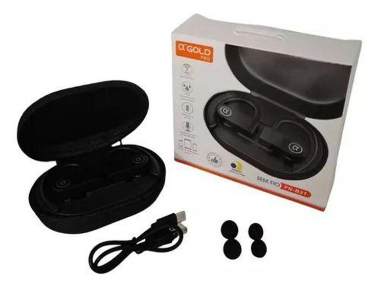 Imagem de Fone De Ouvido Bluetooth Headset C/14 Comandos Modelo - Alinee